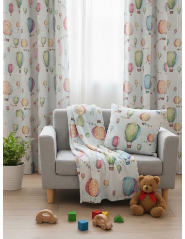 Детски текстил с памук и дизайн на балони