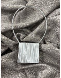 Релефен магнит в матов сив цвят