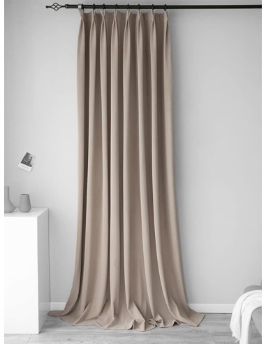 Мека завеса в цвят кашмир