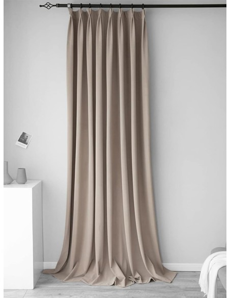 Мека завеса в цвят кашмир